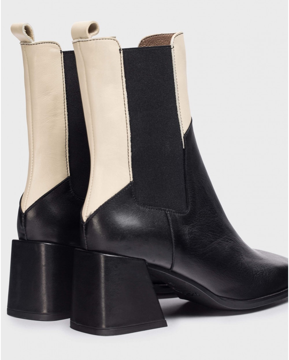 Wonders-Ankle Boots-Black TOTE ankle boot