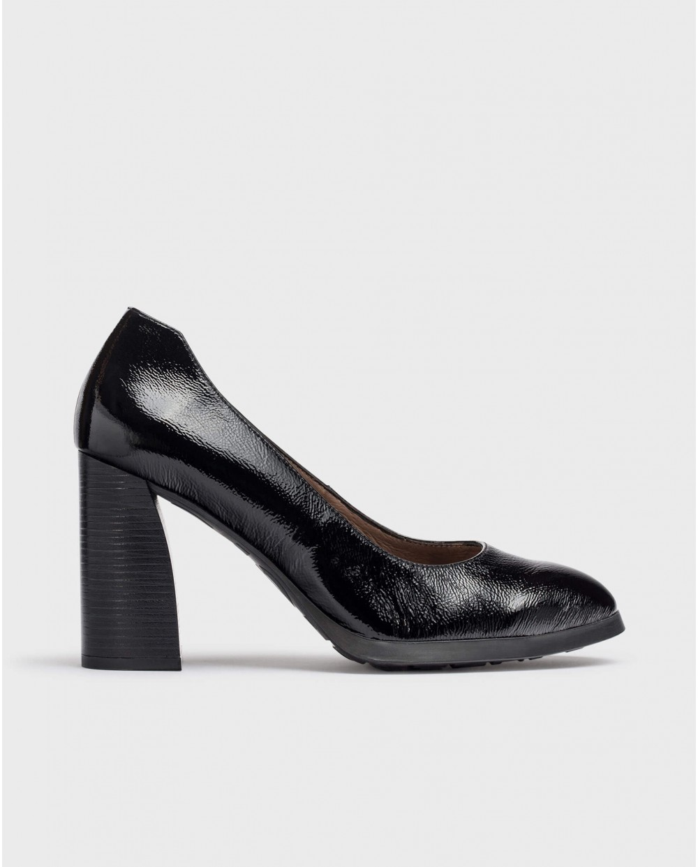 Wonders-Heels-Black TINI shoe