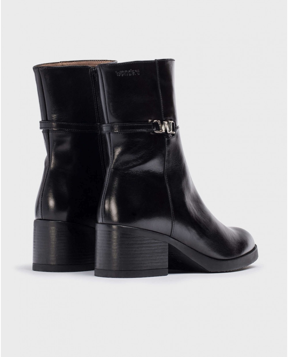 Wonders-Ankle Boots-Black DORA ankle boot