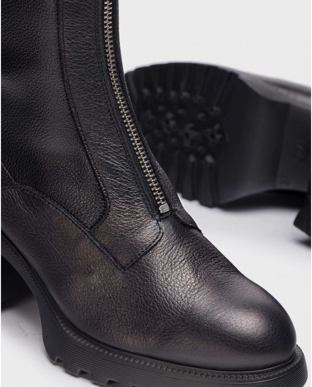 Wonders-Ankle Boots-Black KID ankle boot