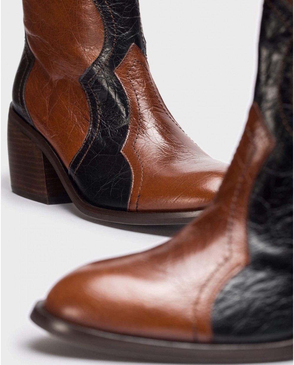 Wonders-Ankle Boots-Brown COTA ankle boot