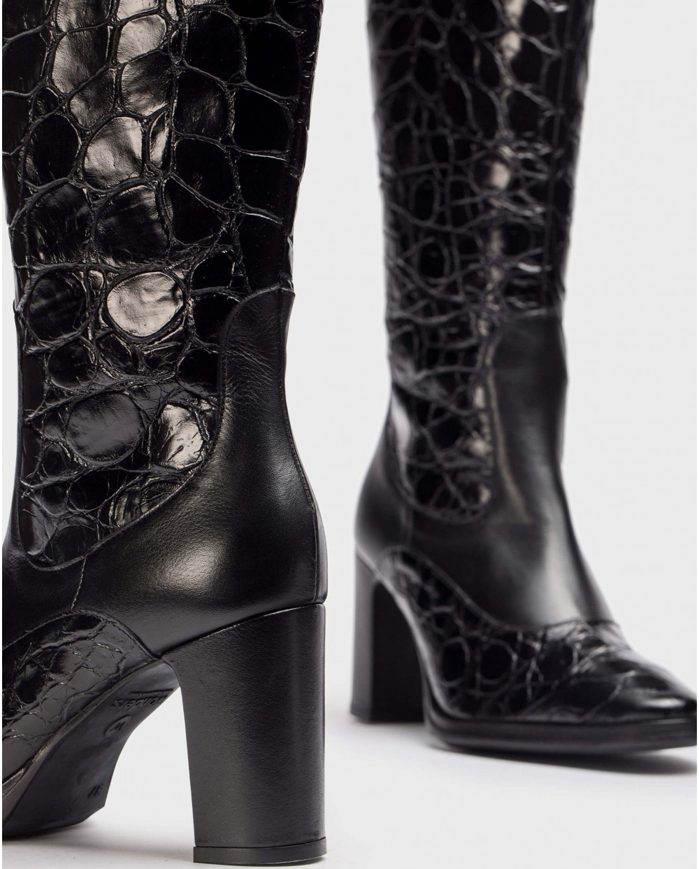 Wonders-Botas-Bota KATE Negro