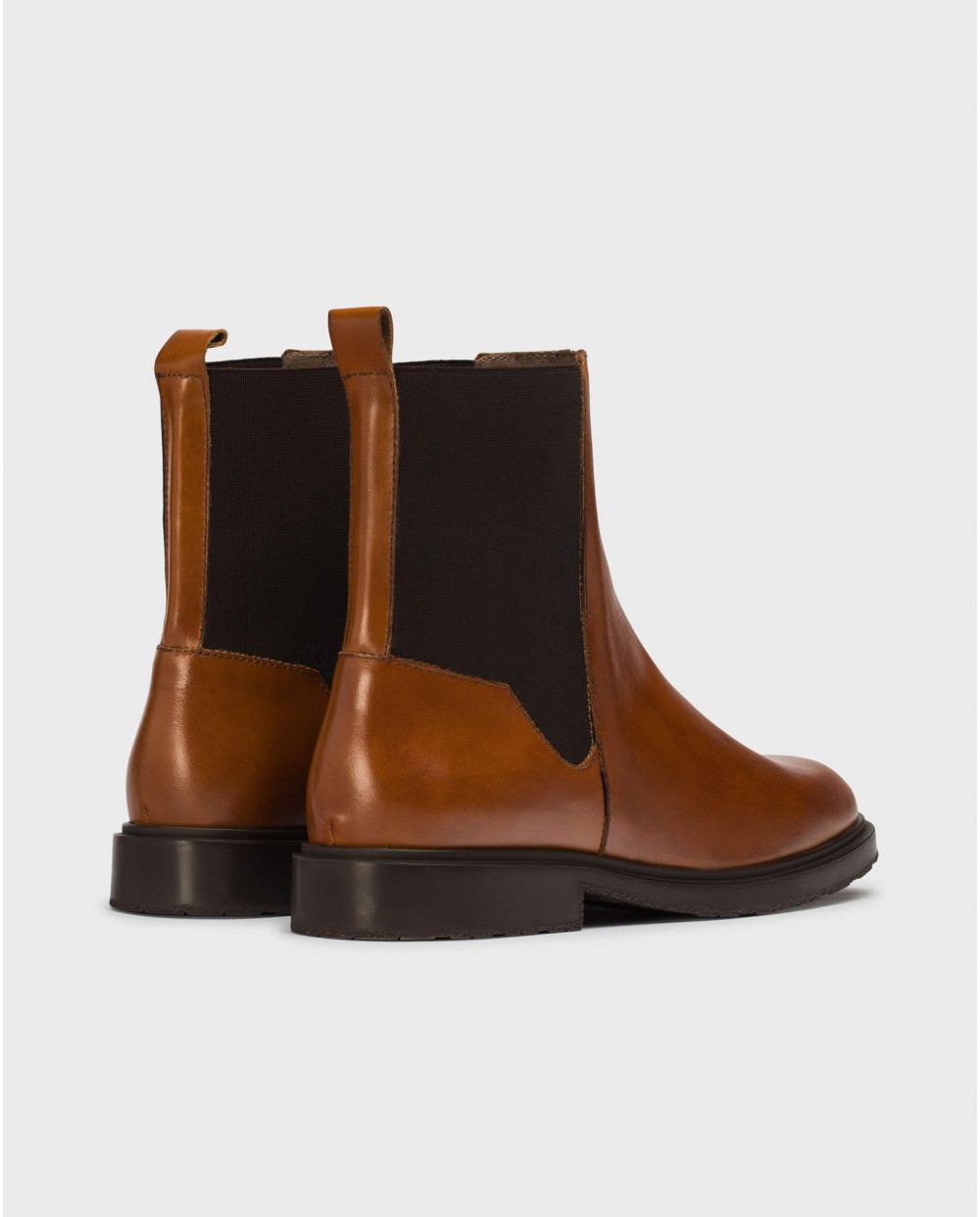 Wonders-Ankle Boots-Brown SCAR ankle boot