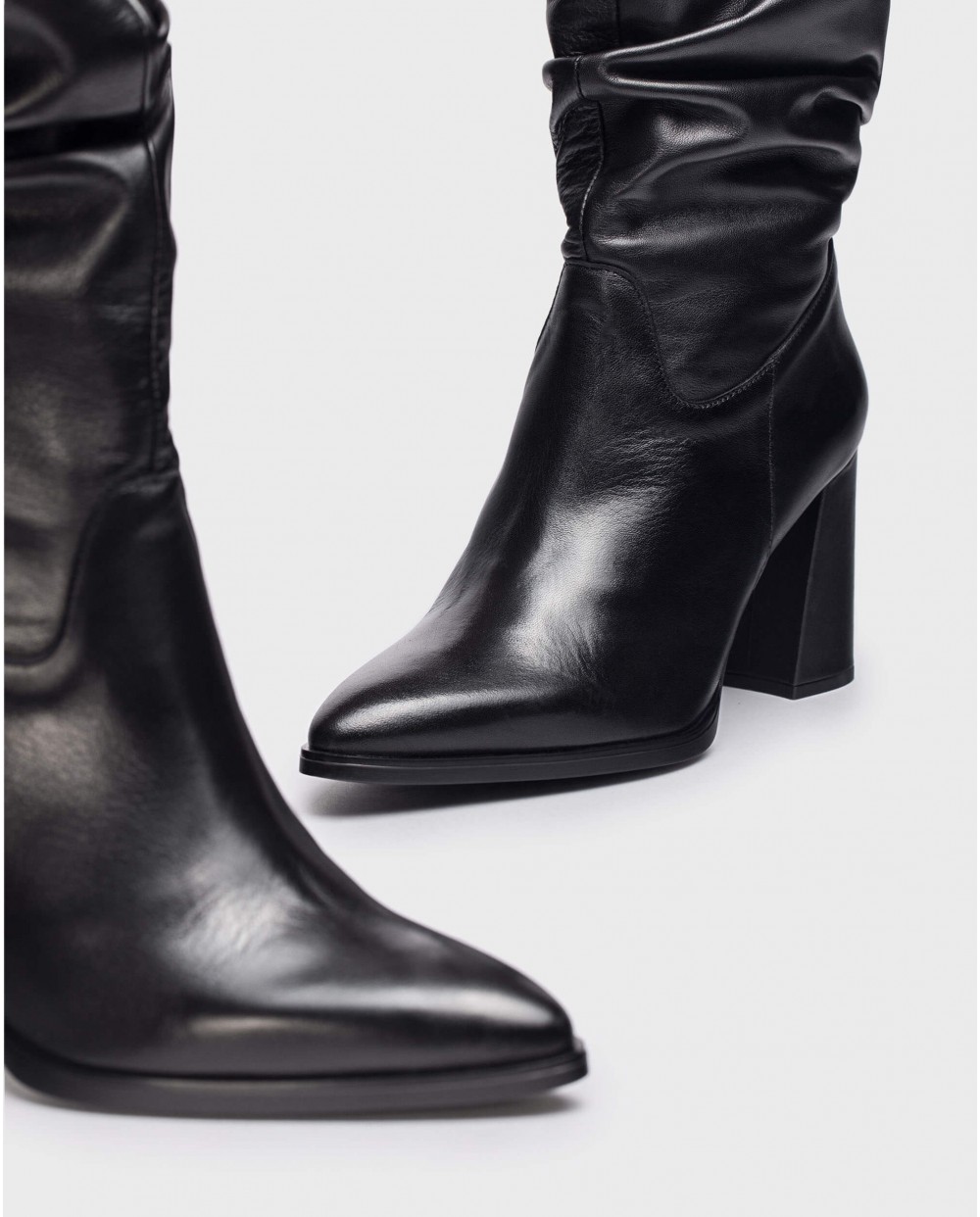 Wonders-Boots-Black ELSA ankle boot