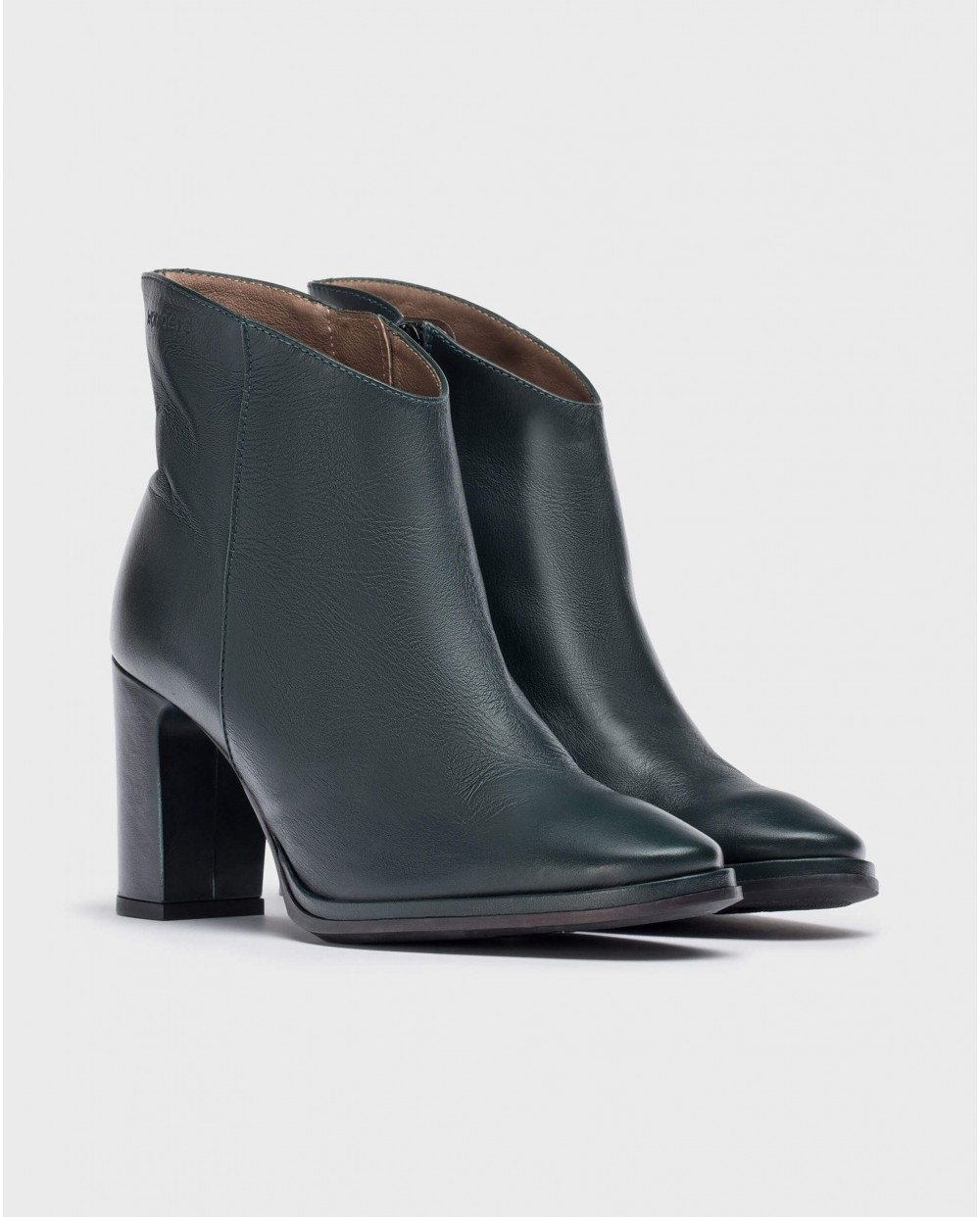 Wonders-Ankle Boots-Green OST ankle boot