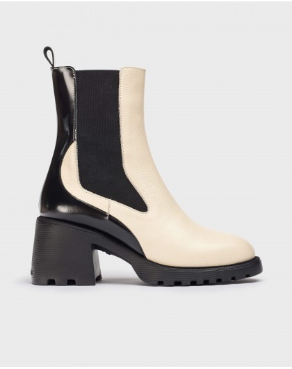 Wonders-Ankle Boots-Black ORAN ankle boot