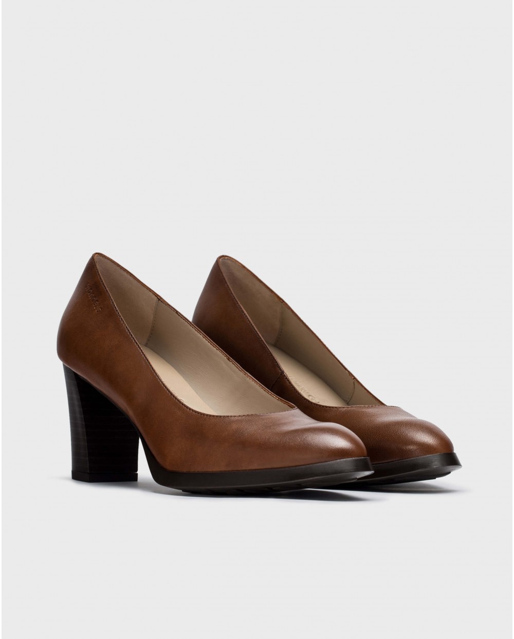 Wonders-Heels-Leather Fenix Shoe