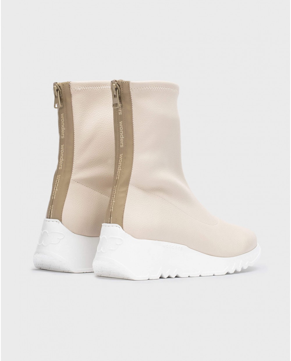 Wonders-Ankle Boots-Cream TAZY ankle boot