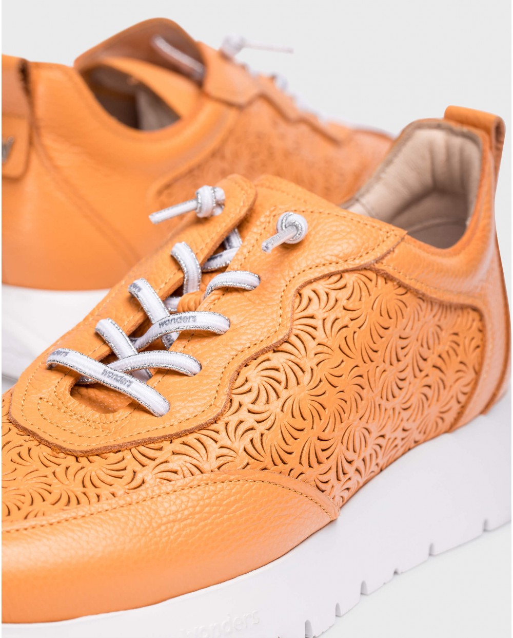 Wonders-Zapatos de mujer-Deportivas CAIRO Naranja