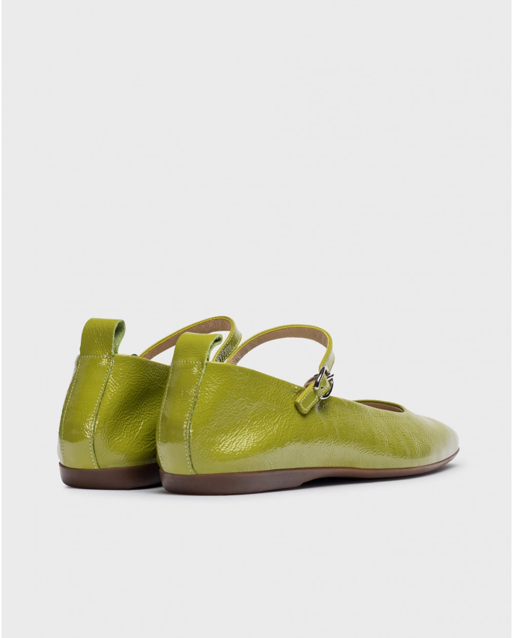 Wonders-Zapatos de mujer-Bailarina SEUL Verde