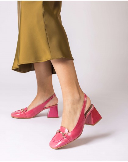 Wonders-Spring preview-Blush Jazmin Heeled sandals