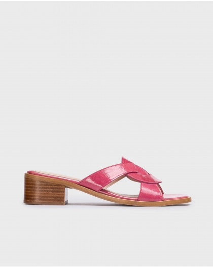 Wonders-Heels-Pink Mila sandals