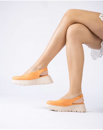 Wonders-Platforms-Orange ZADAR Shoes