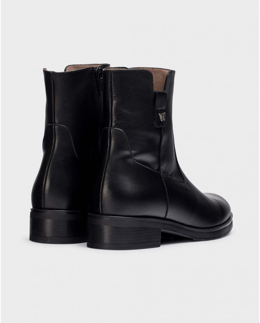 Wonders-Ankle Boots-Black SAMANTHA ankle boots