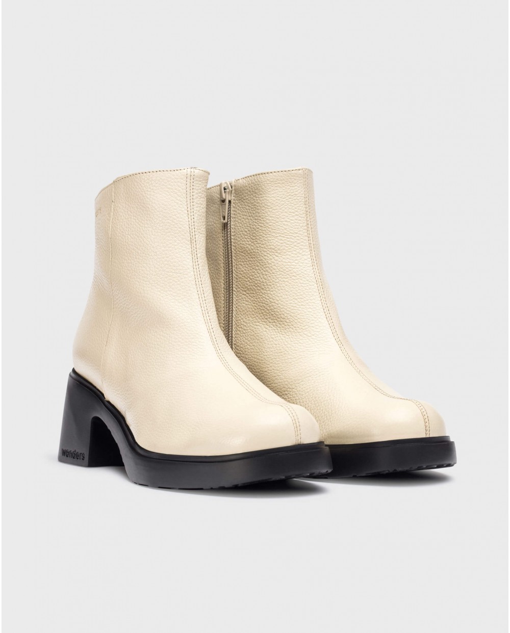 Wonders-Ankle Boots-Cream RUBI ankle boot