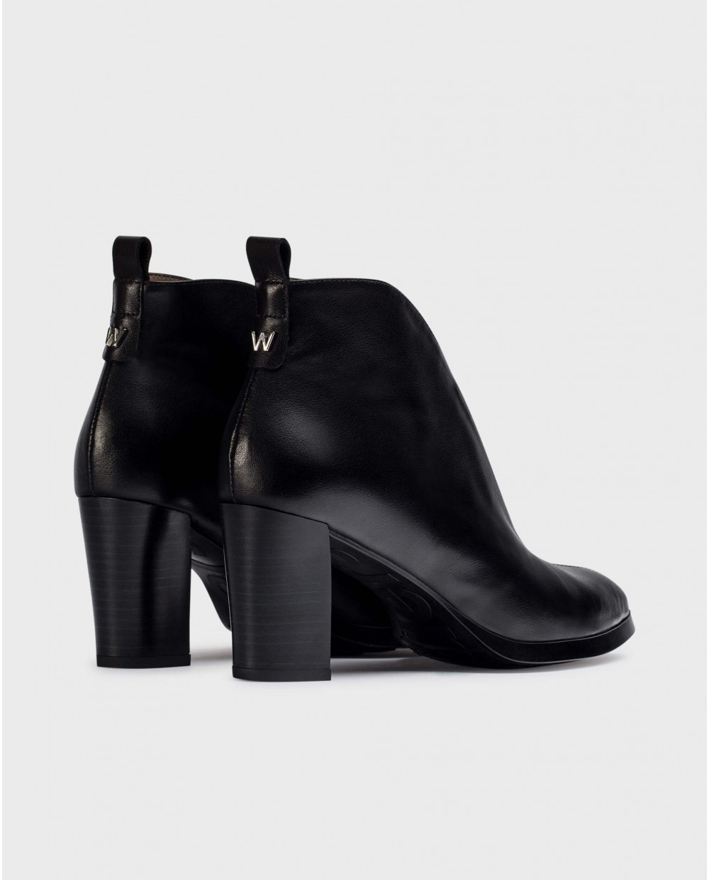 Wonders-Ankle Boots-Black SORRENTO Ankle Boots