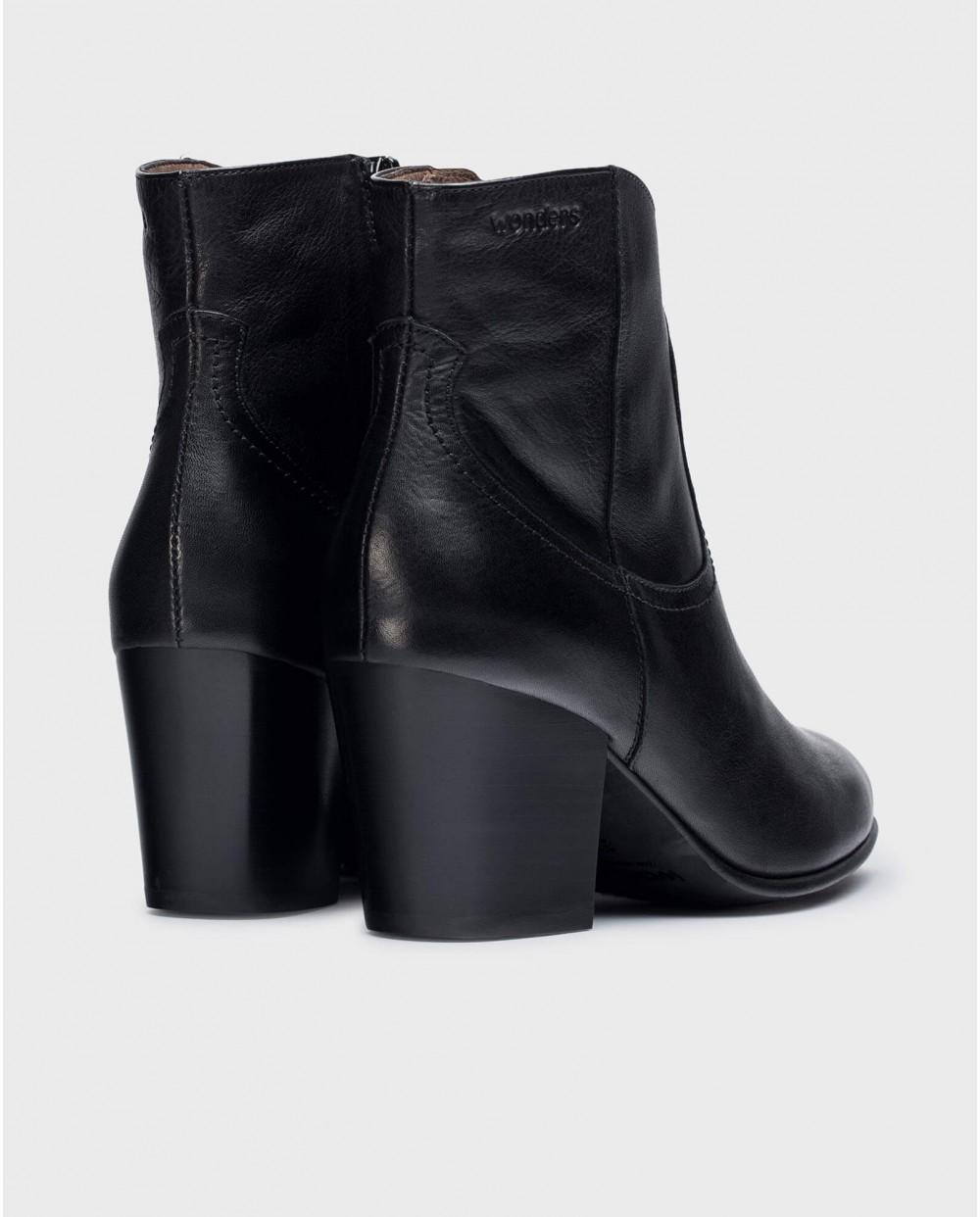 Wonders-Ankle Boots-Black LOLI Ankle boots