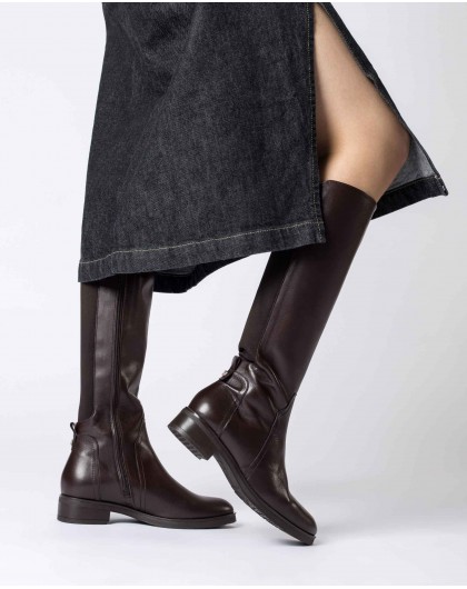 Wonders-Boots-Brown CORINA boots