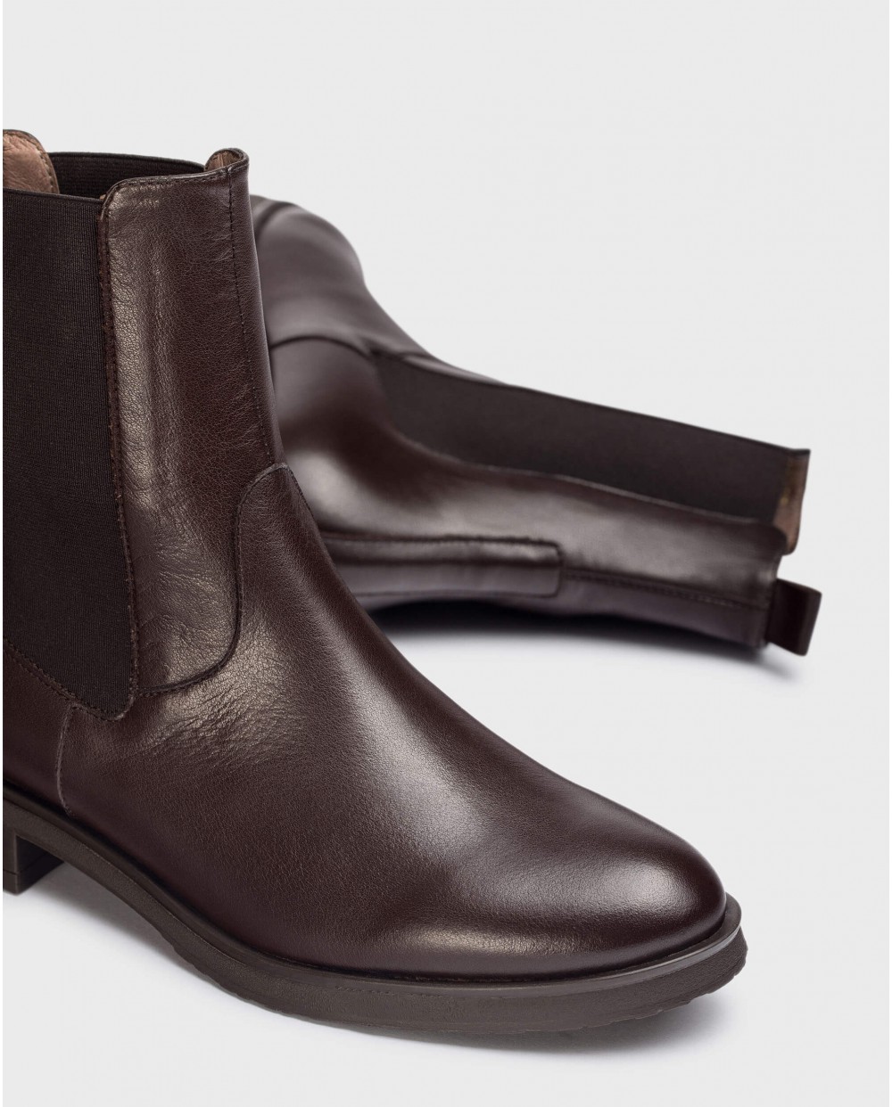 Wonders-Ankle Boots-Brown LEONOR ankle boots