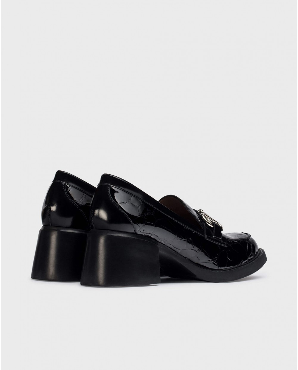 Wonders-Loafers-Black CHUCK loafers