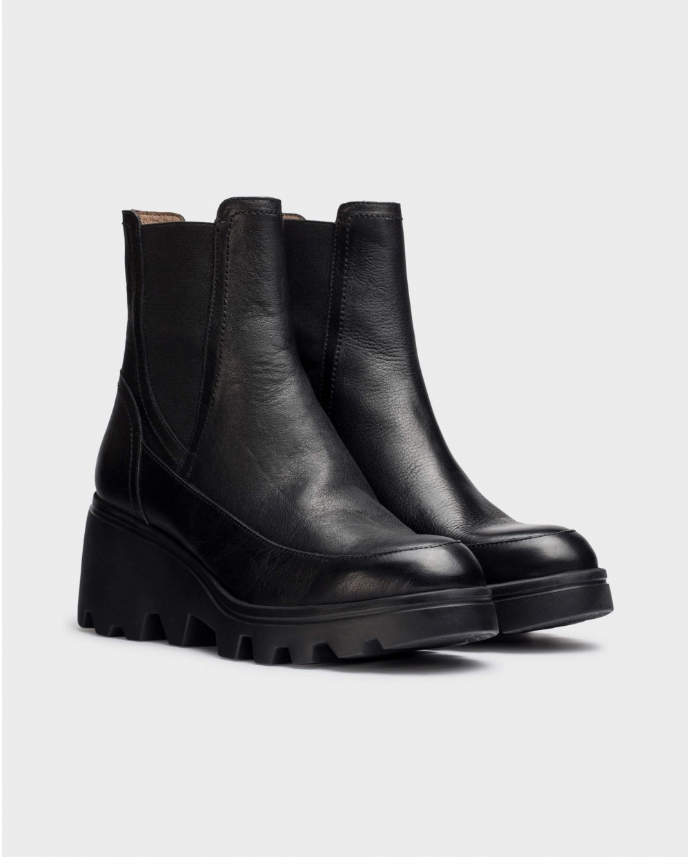 Wonders-Ankle Boots-Black MUNICH Ankle boots