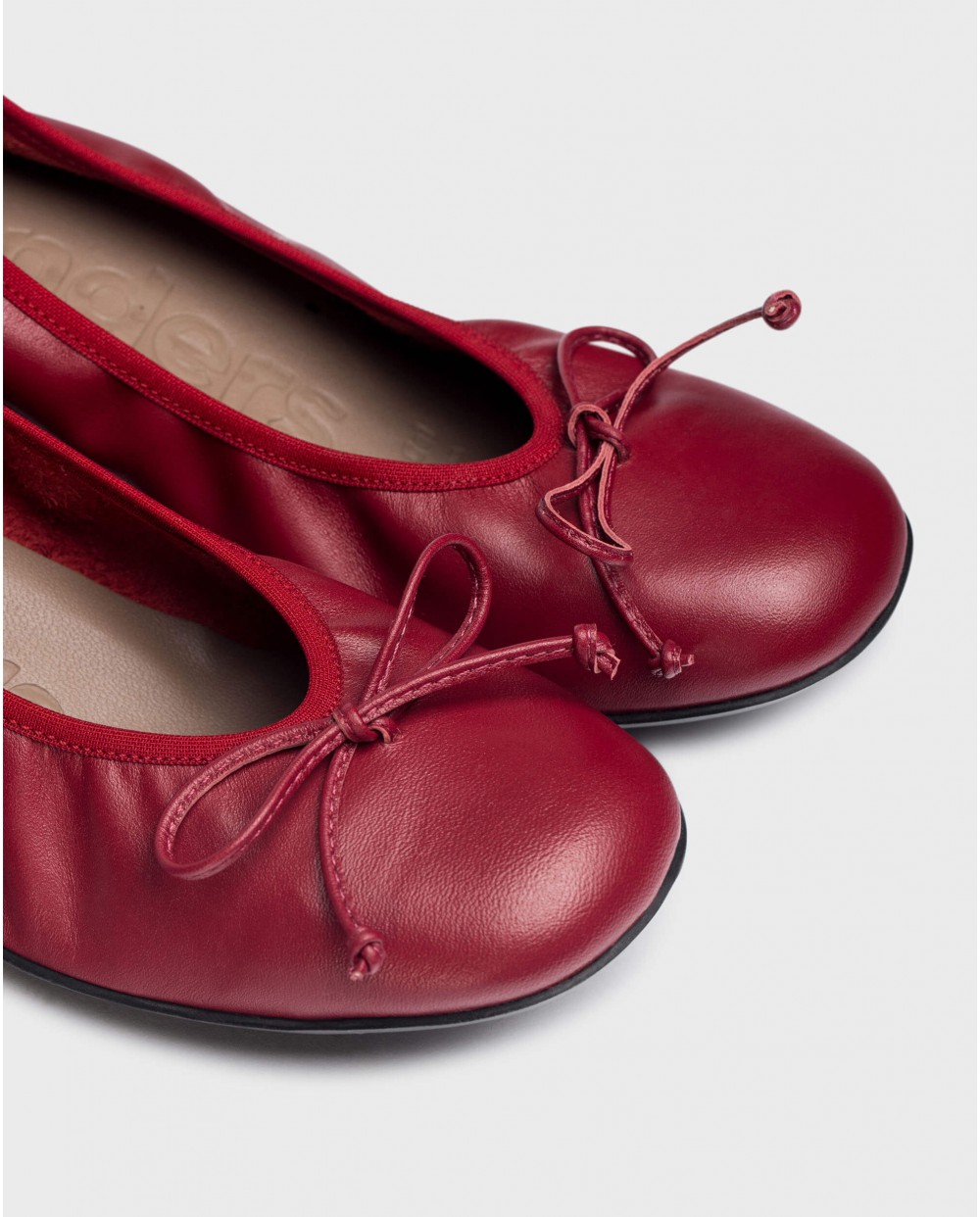 Red BELLA ballet flat