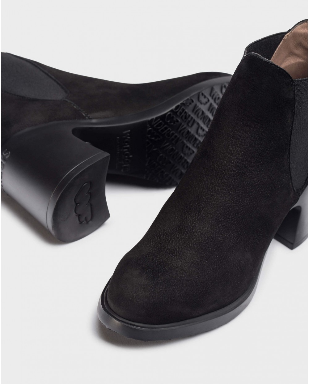 Wonders-Ankle Boots-Black VALERIA Ankle boots