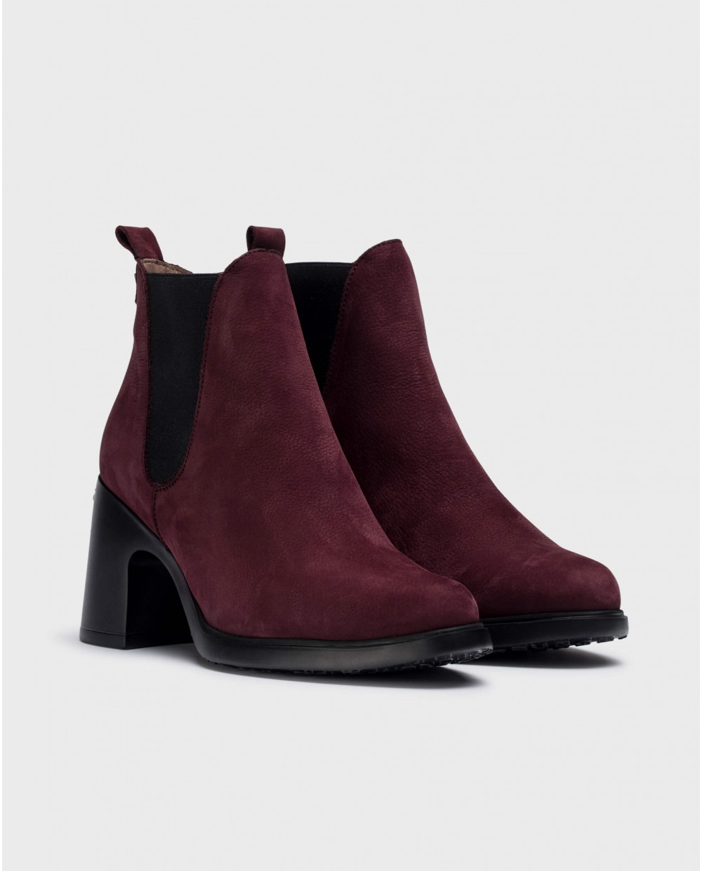 Wonders-Ankle Boots-Burgundy VALERIA Ankle boots