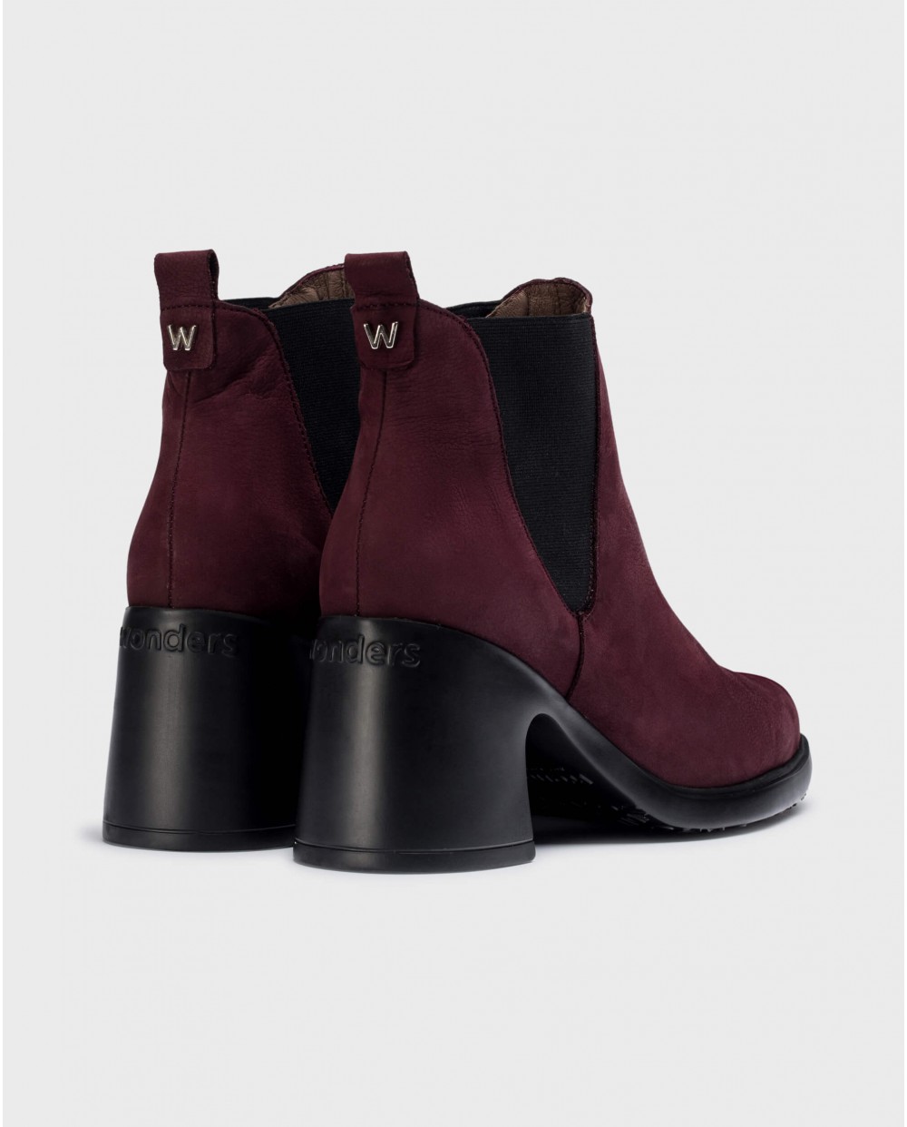 Wonders-Ankle Boots-Burgundy VALERIA Ankle boots