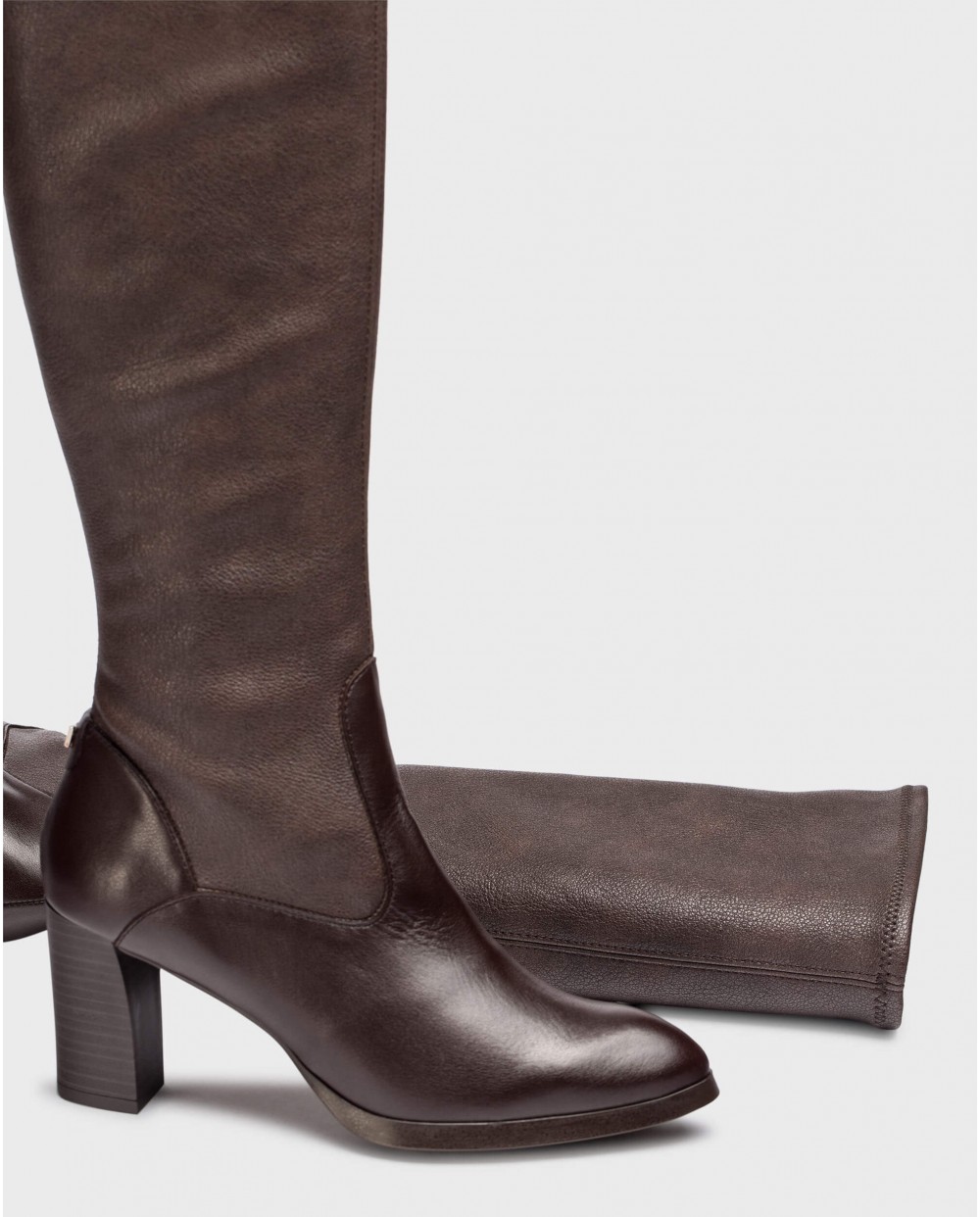 Wonders-Boots-Brown MELINA Boots