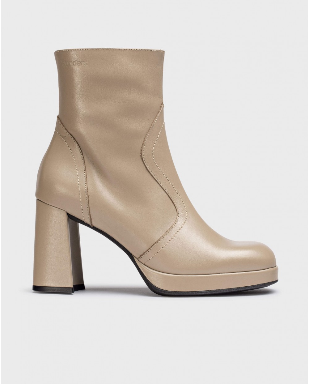 Wonders-Ankle Boots-Brown LIPA ankle boots