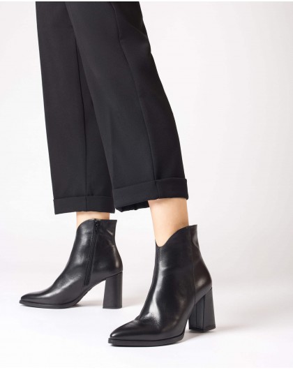 Wonders-Ankle Boots-Black NARA Ankle boots