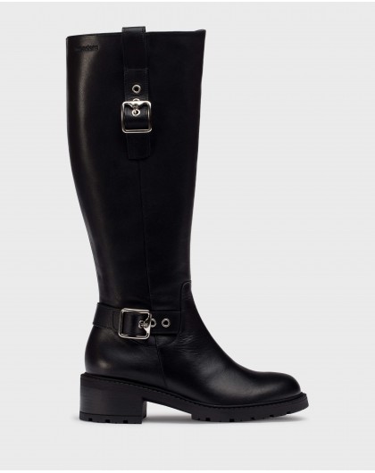 Wonders-Botas-Botas ISOLDA Negras