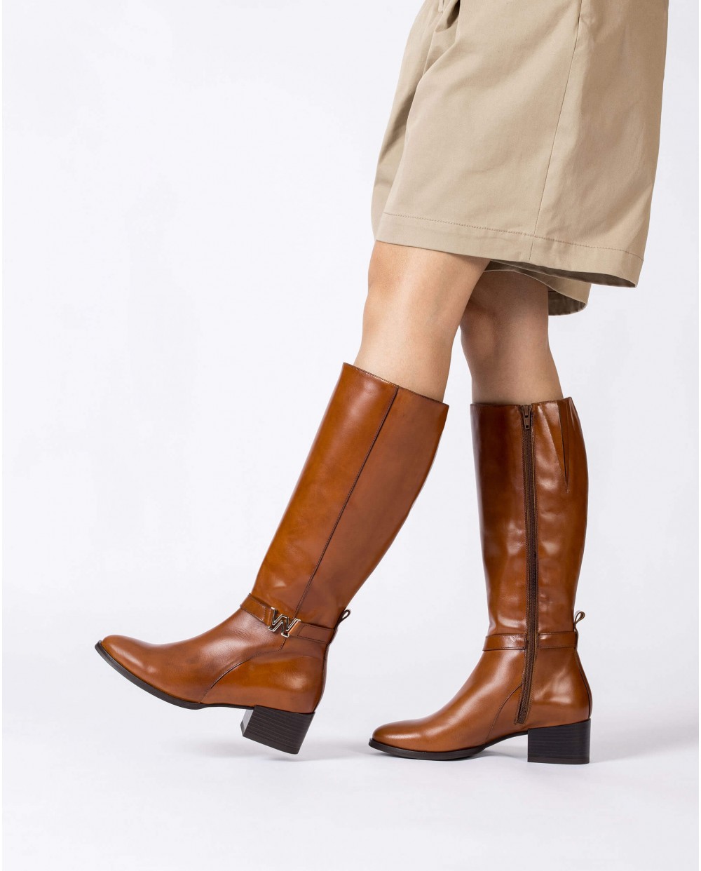 Wonders-Boots-Brown BOSTON Boots