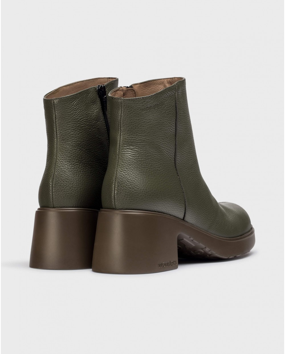 Green RUBI ankle boot