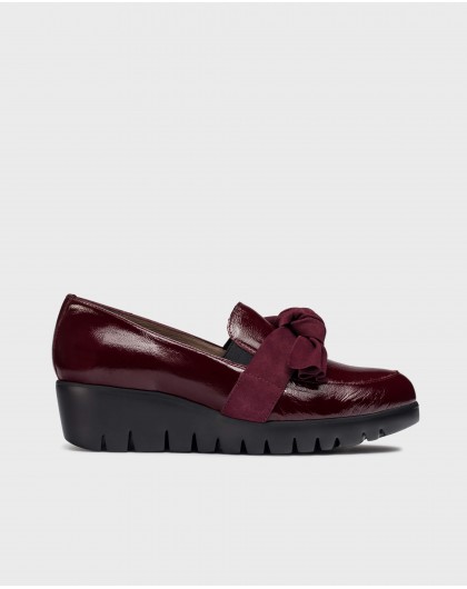 Burgundy ROMEO loafers