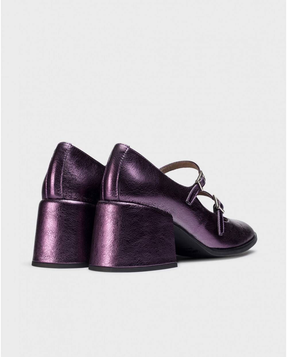 Purple HASSAN Mary Janes