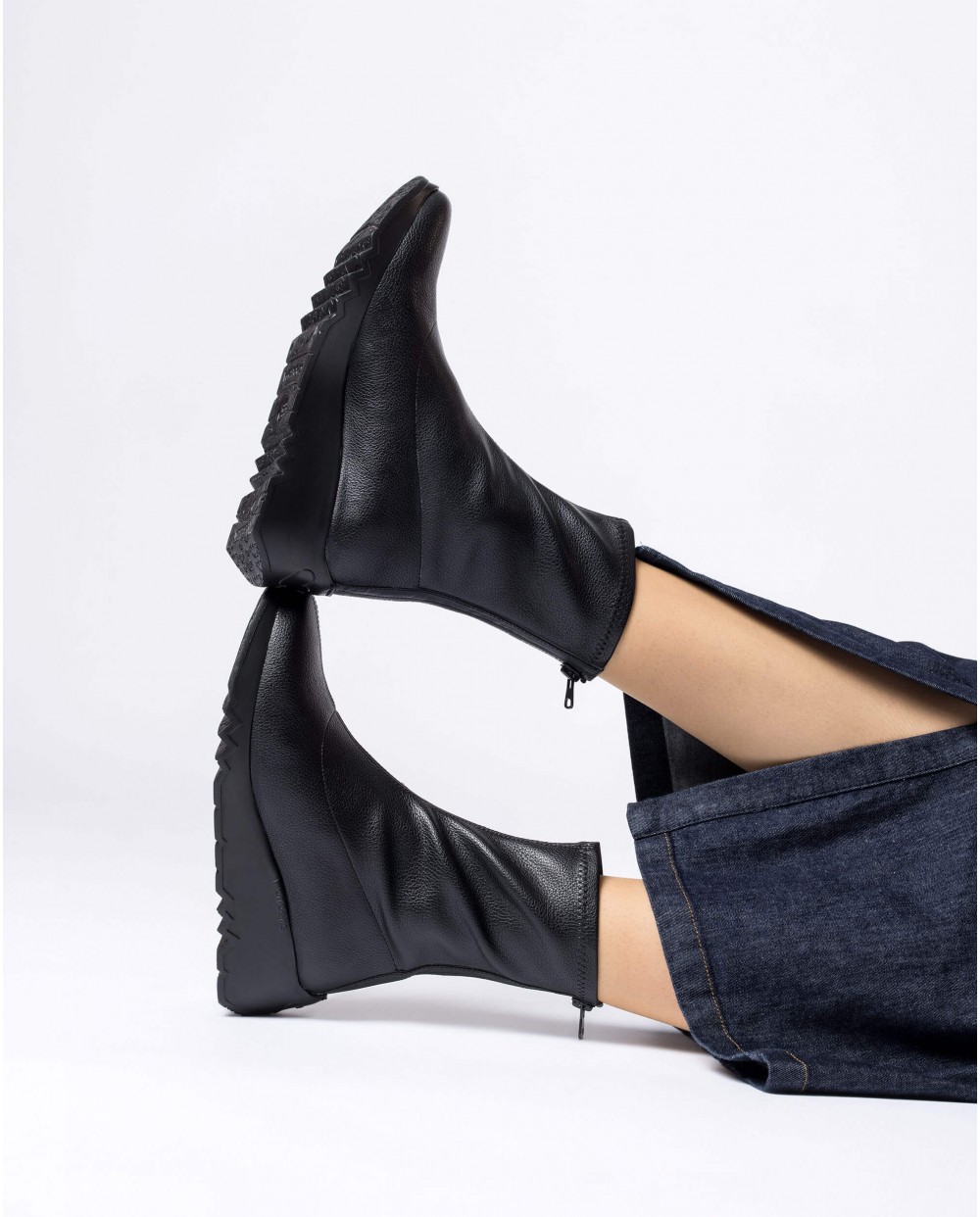 Black TAZU Ankle Boot