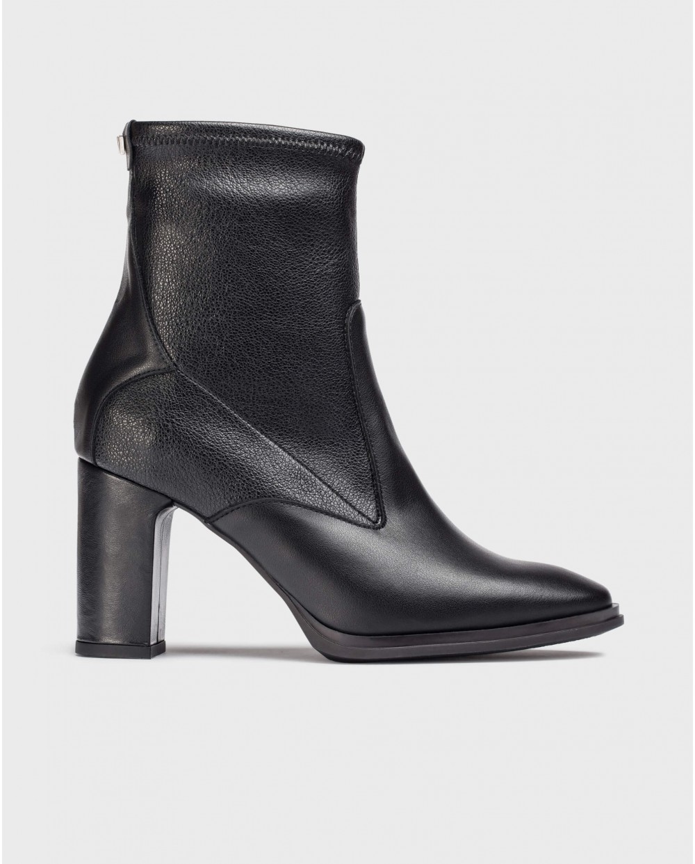 Black ALIVE Ankle Boots