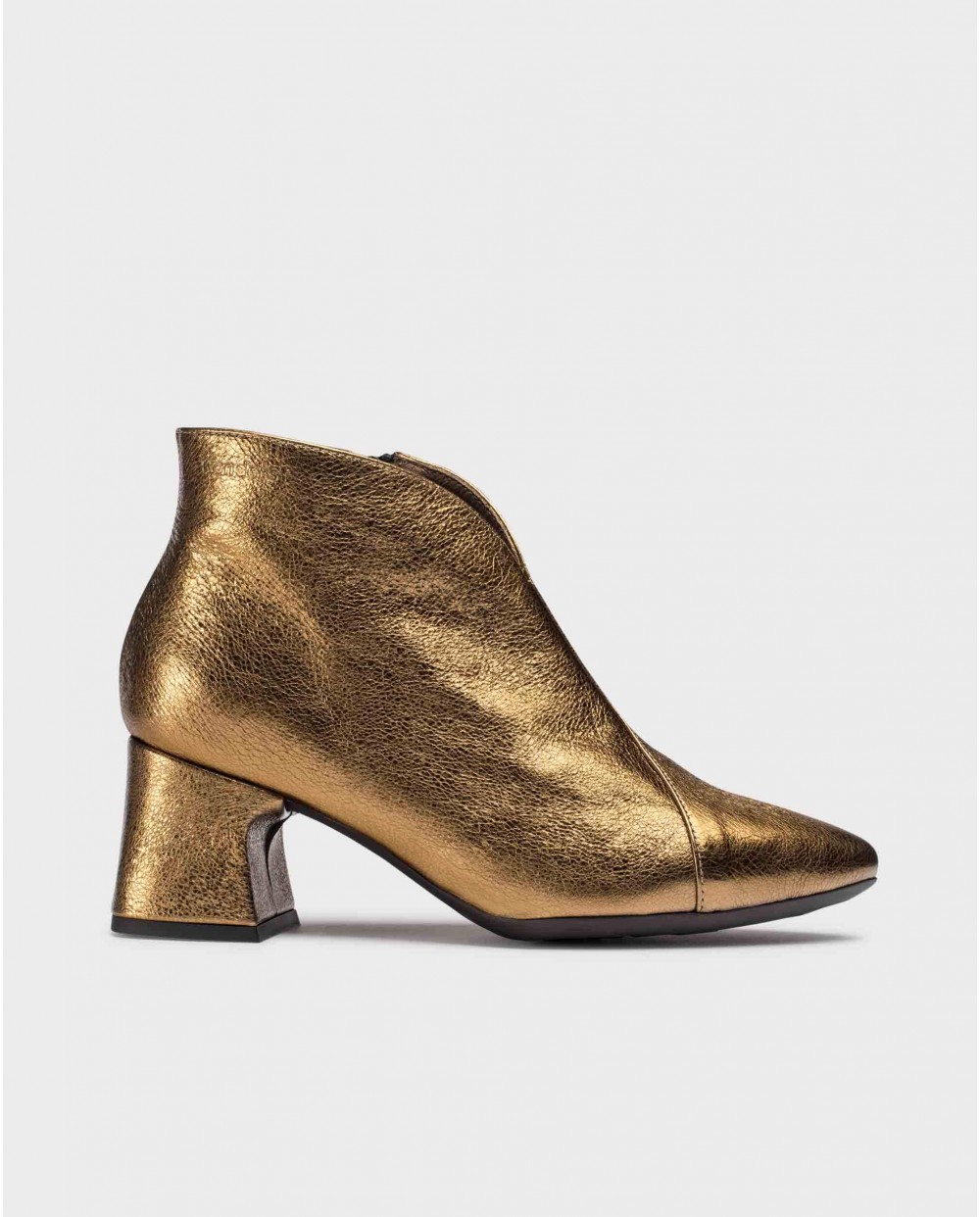 Gold ELIOT Ankle Boots