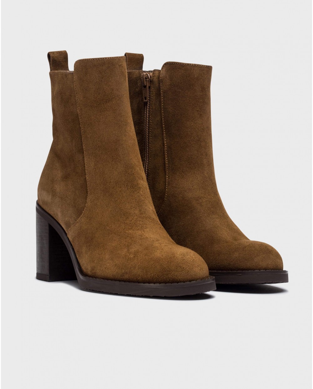 Brown MARLENE Ankle Boots