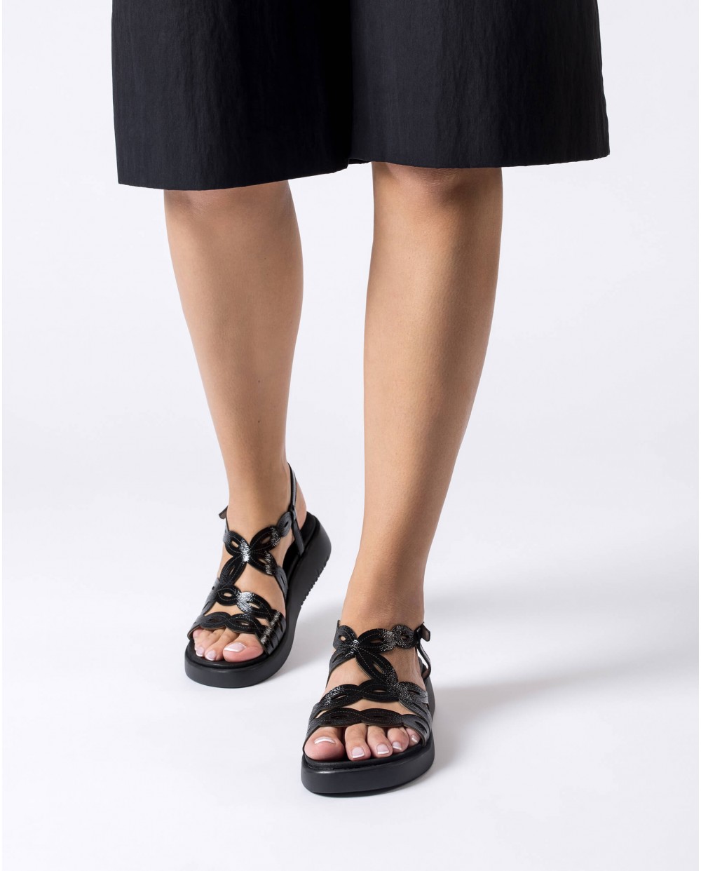 Wonders-Sandals-Black DARYA Sandal