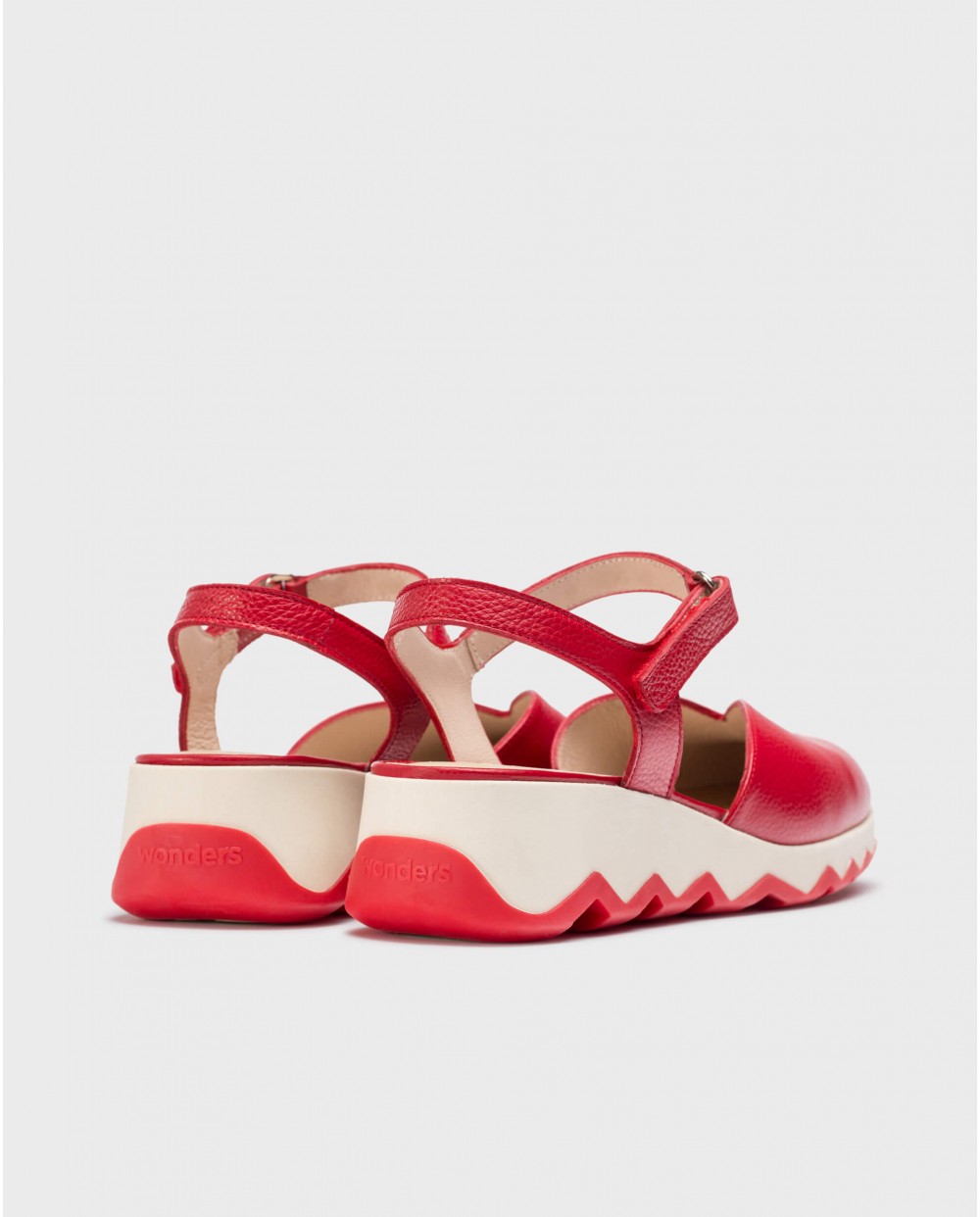 Wonders-Pre Fall 2024-Red SAMARA Shoes