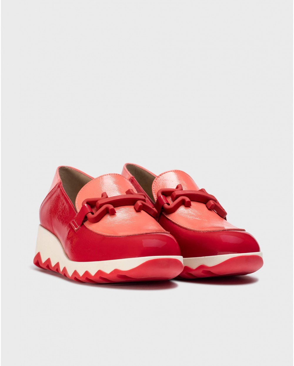 Wonders-SS 2025-Red SIMA Loafers