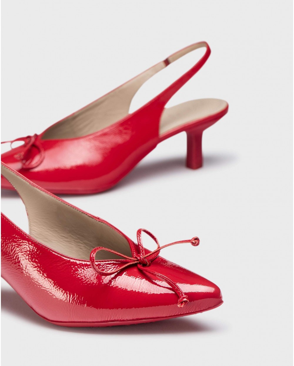 Wonders-SS 2025-Red INGRID Slingback