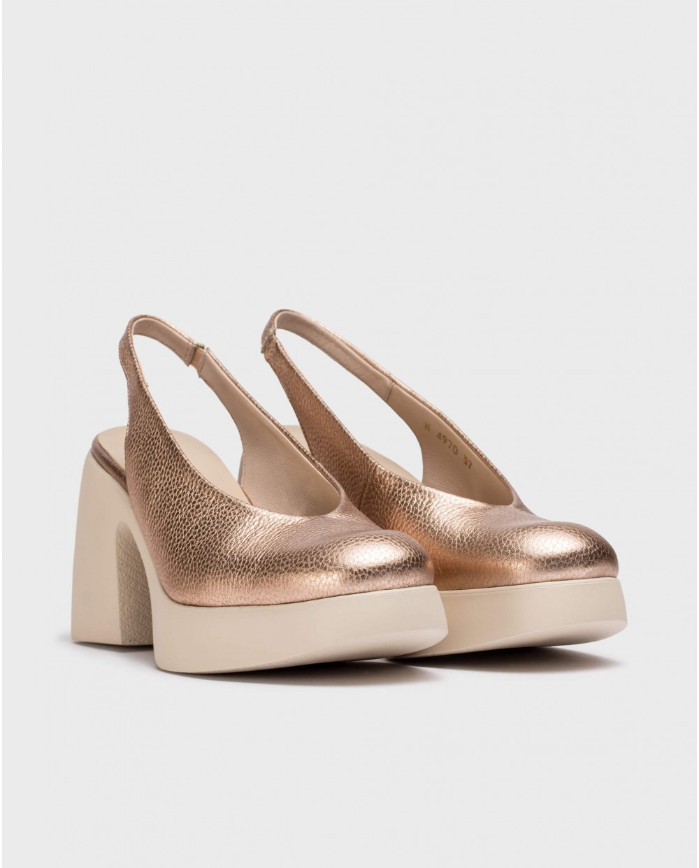 Wonders-SS 2025-Rose Gold NAIMA Slingback