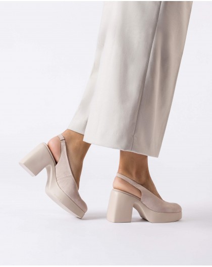 Wonders-Platforms-Pink NAIMA Slingback