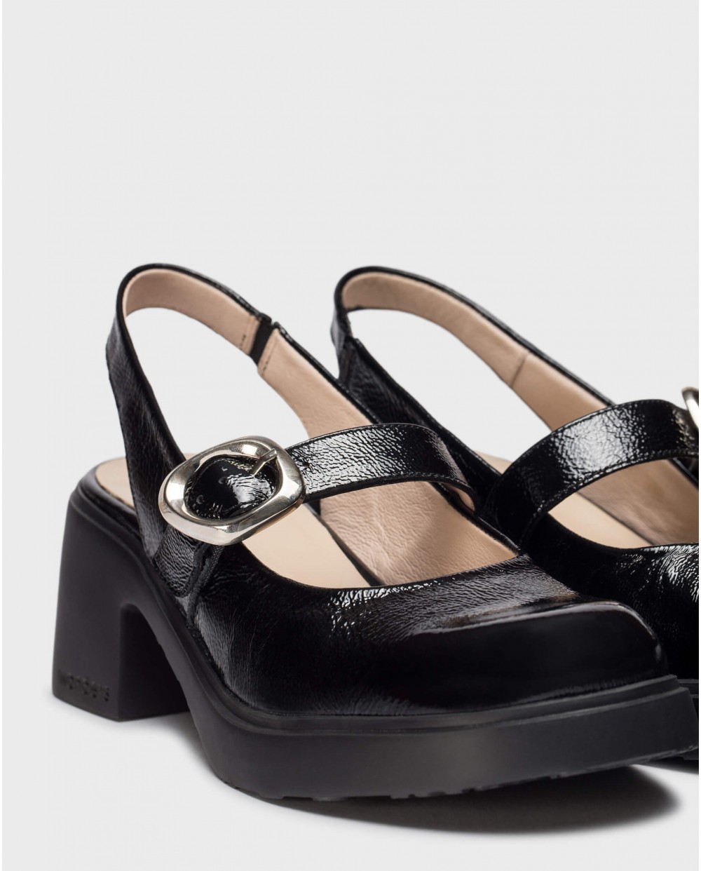 Wonders-Pre Fall 2024-Black SORA Slingback