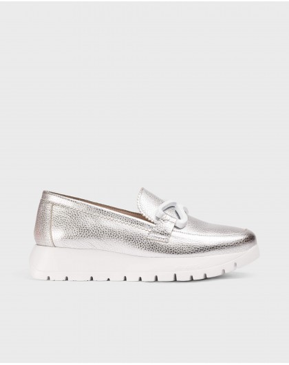 Wonders-Loafers-Silver AURA Loafer