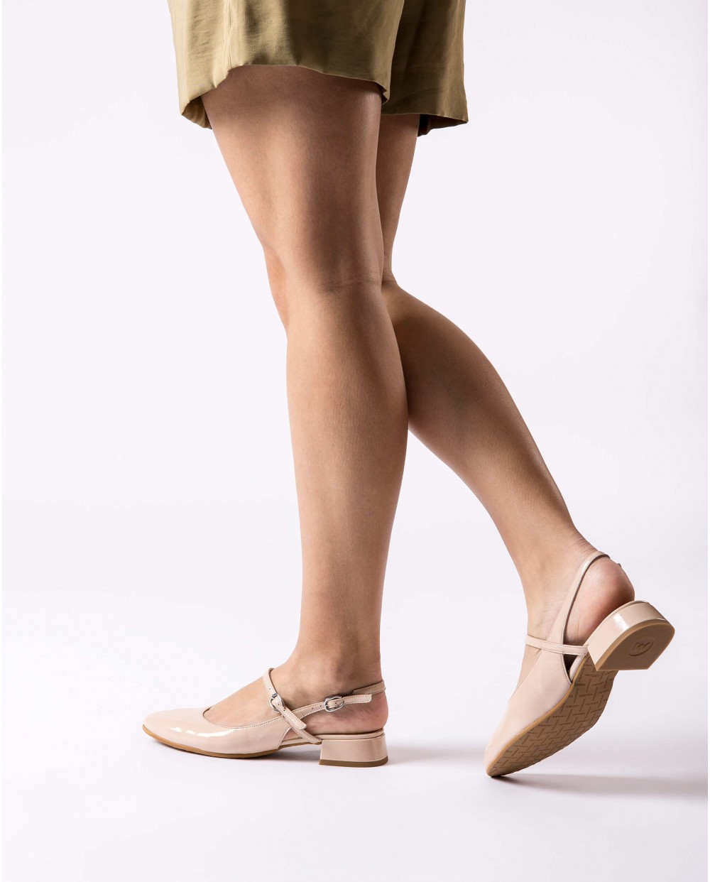 Wonders-Flat Shoes-Pink ORIANA MaryJane